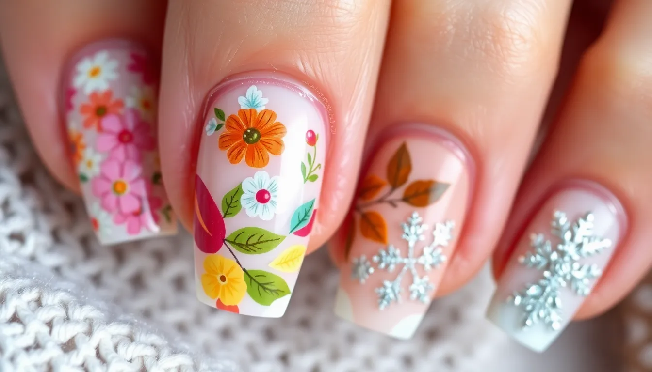 50+ Stunning Acrylic Nail Designs French Tip Ideas That'll Make You Ditch Basic Manis 9