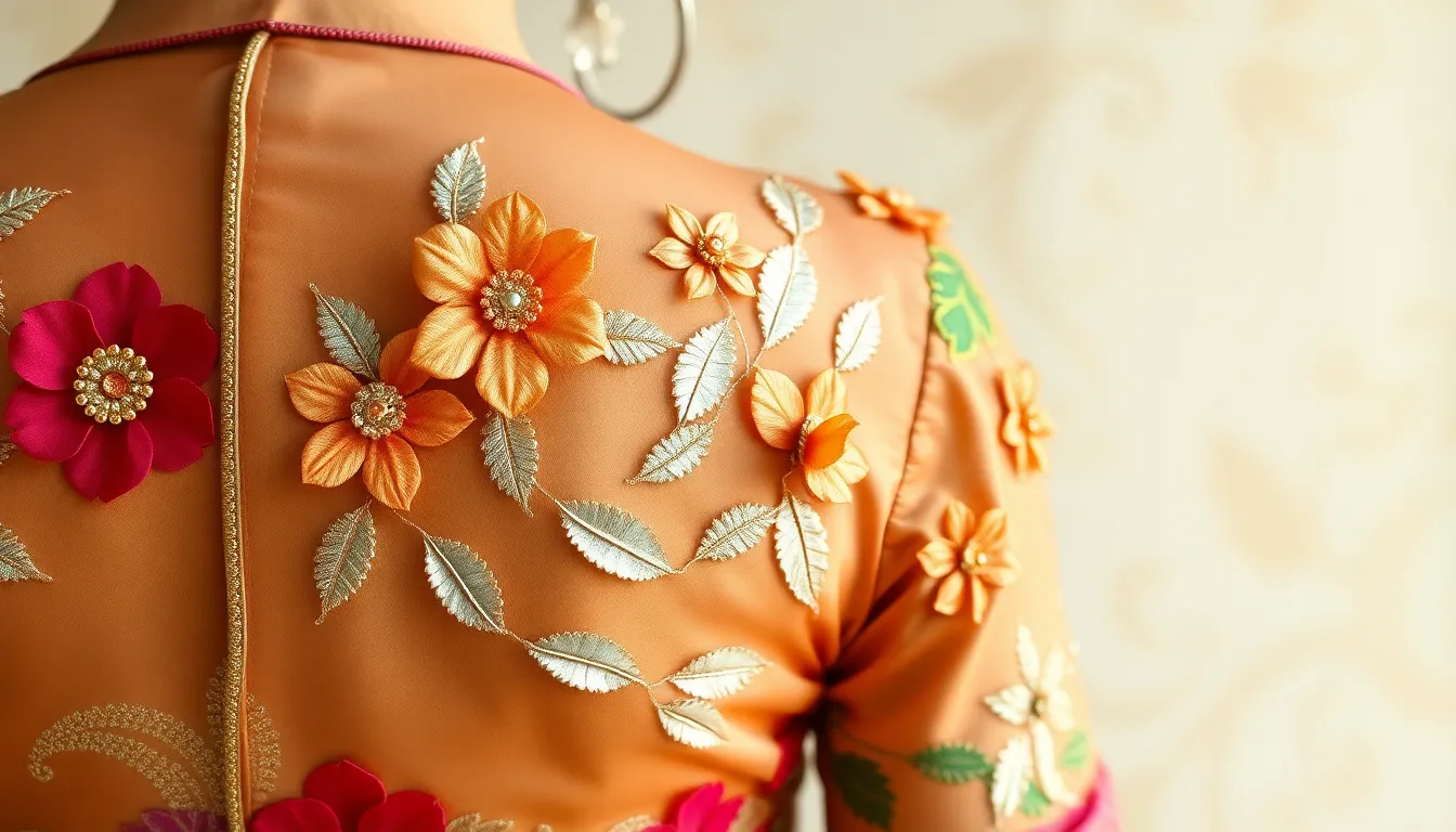 50+ Latest Back Neck Designs for Blouses That'll Make You Stand Out in 2025 9