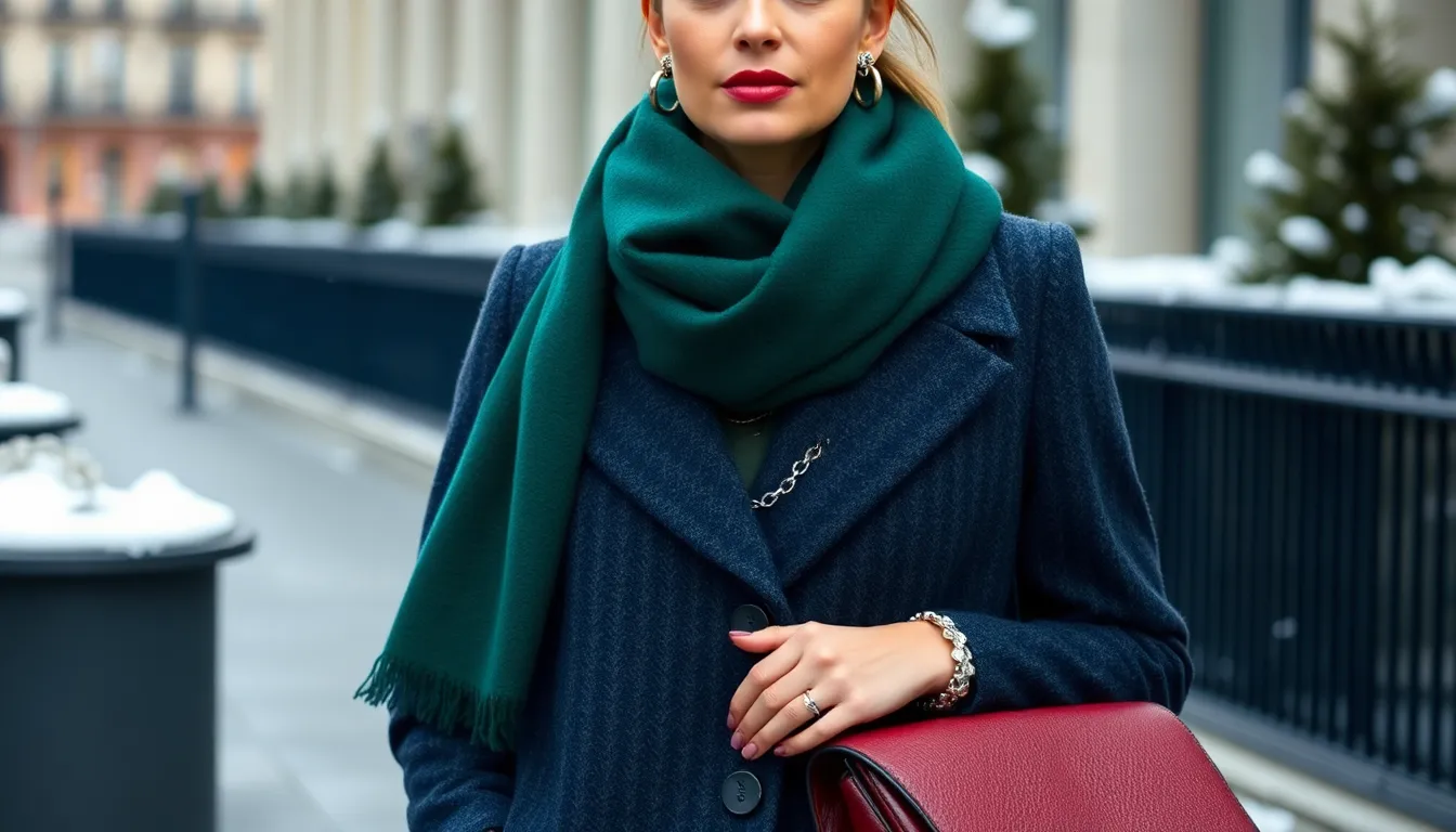 Deep Winter Color Palette Outfits: Style Guide for Bold, Elegant Looks 10 Deep Winter Color Palette Outfits: Style Guide for Bold, Elegant Looks 9
