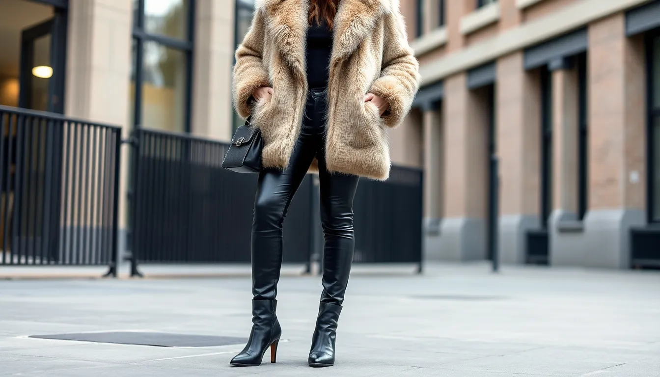 25 Chic Faux Fur Coat Outfit Ideas to Elevate Your Winter Style Game 10 25 Chic Faux Fur Coat Outfit Ideas to Elevate Your Winter Style Game 9