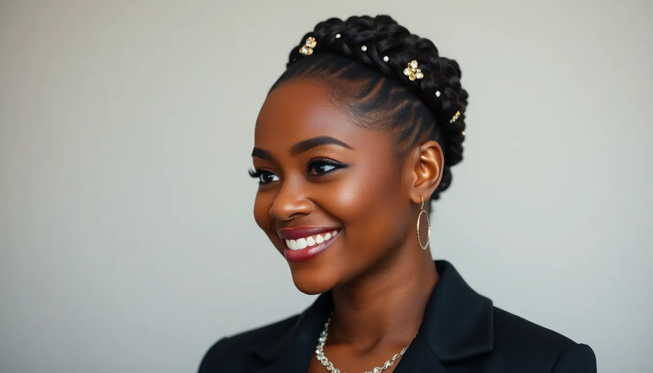 25 Stunning Gel Hairstyles for Black Women That Last All Day 10 25 Stunning Gel Hairstyles for Black Women That Last All Day 9