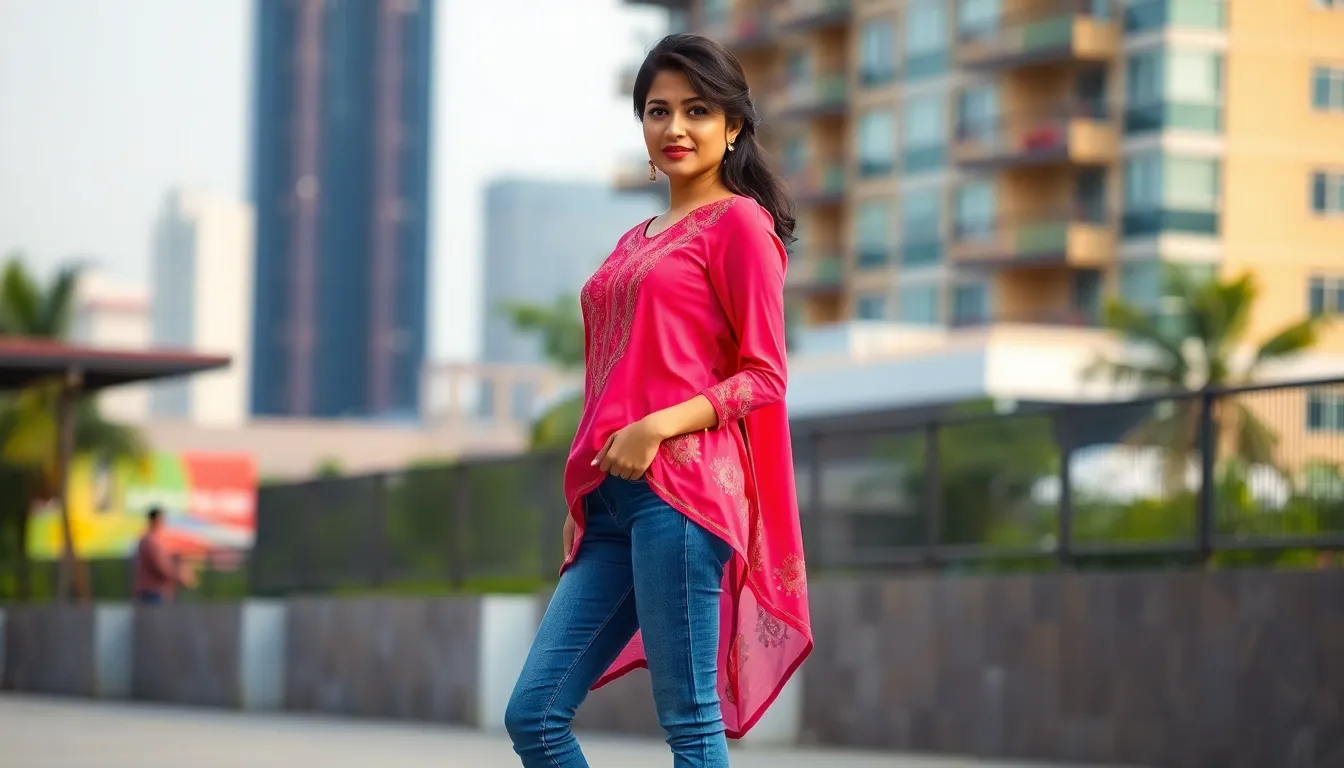 15 Stunning Indian Style Jeans Tops for Women: Fusion Fashion Guide 2025 10 15 Stunning Indian Style Jeans Tops for Women: Fusion Fashion Guide 2025 9
