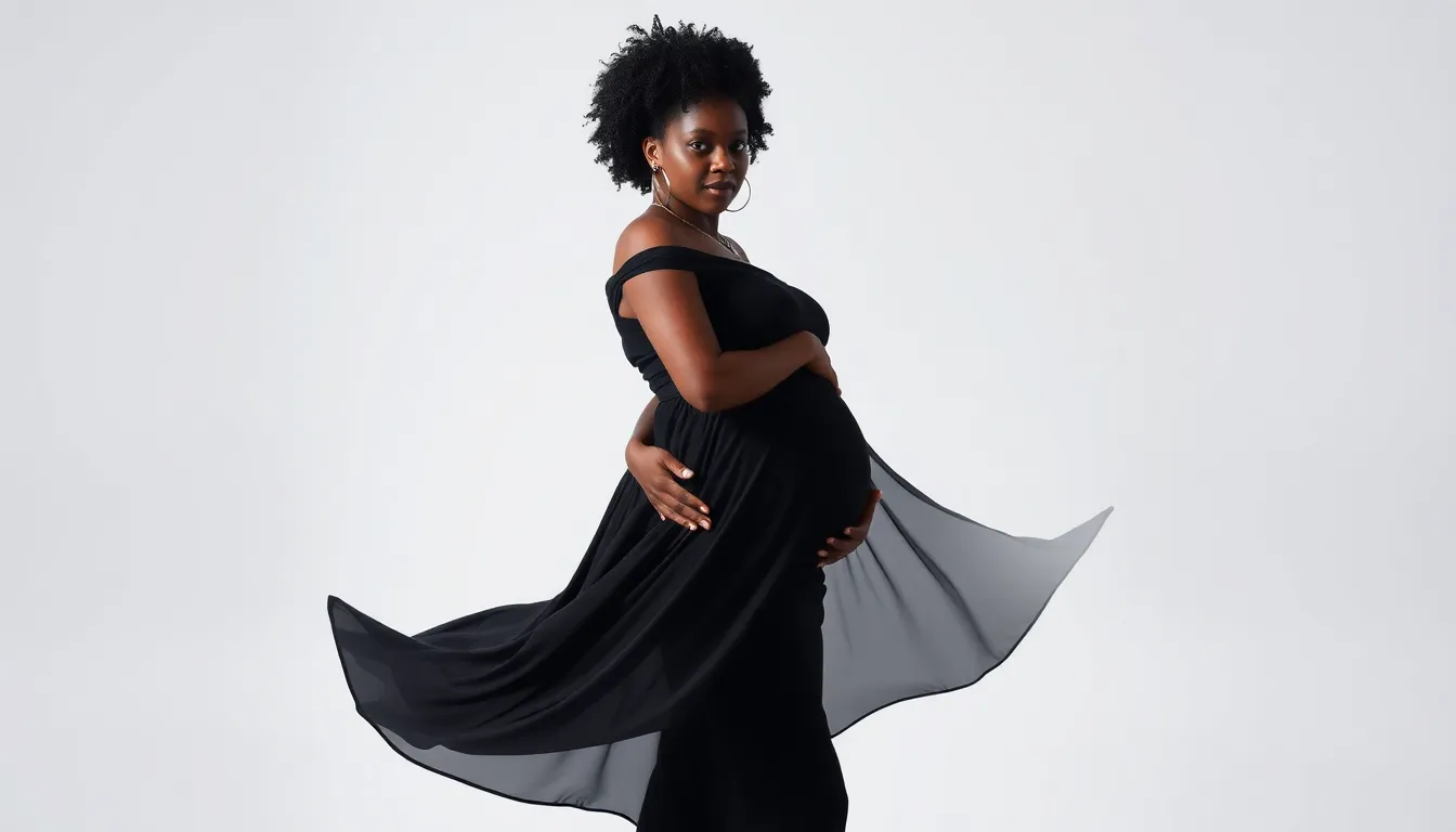 25 Stunning Maternity Photo Shoot Ideas for Black Women: Cultural & Creative 9