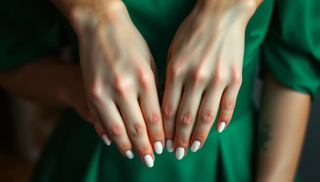 10 Best Nail Colors for Emerald Green Dress That Look Absolutely Stunning 10 10 Best Nail Colors for Emerald Green Dress That Look Absolutely Stunning 9