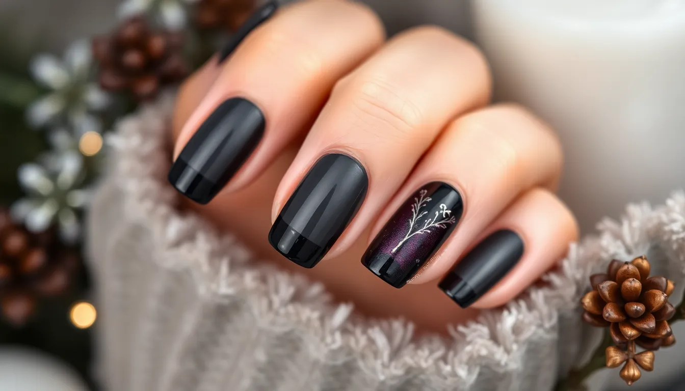 50+ Winter Dip Powder Nail Ideas That'll Make You Ditch Regular Polish Forever 10 50+ Winter Dip Powder Nail Ideas That'll Make You Ditch Regular Polish Forever 9