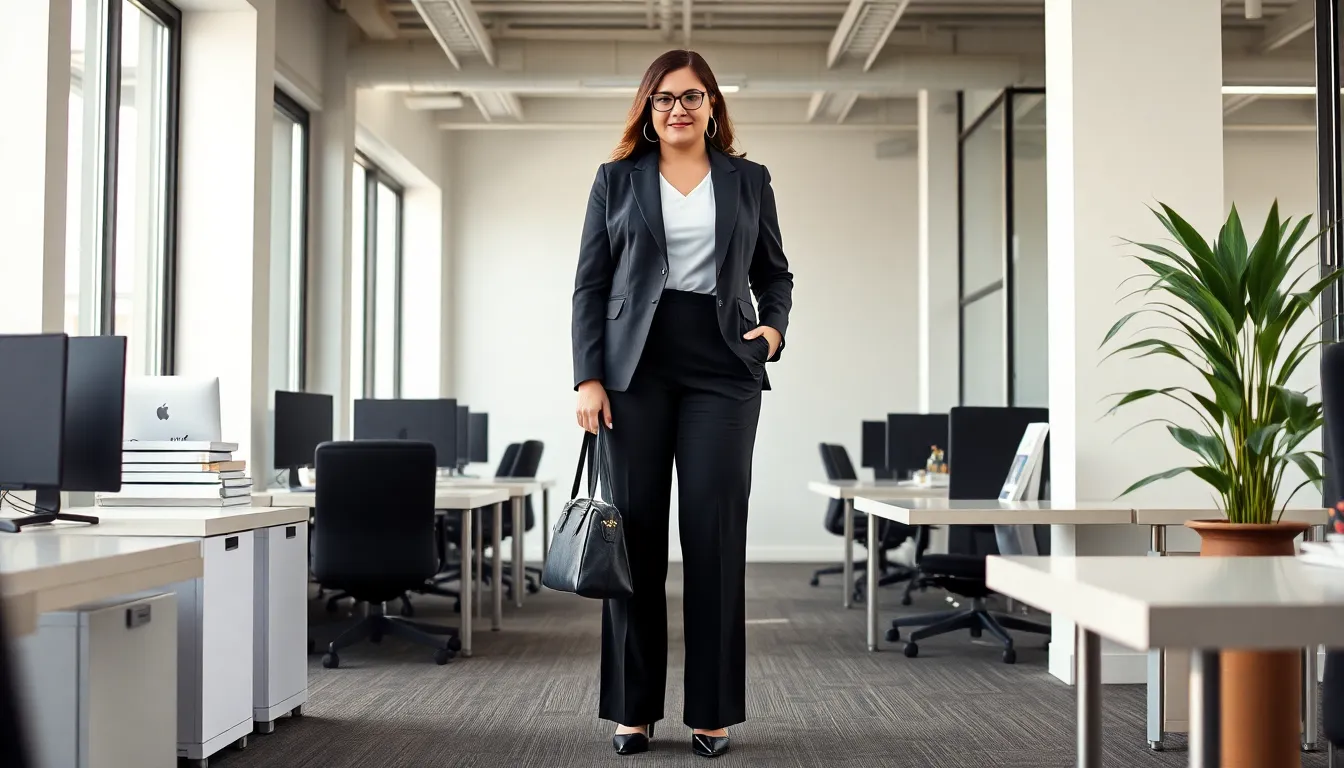 25 Chic Plus Size Office Outfits for Women: Professional Workwear That Actually Fits 10 25 Chic Plus Size Office Outfits for Women: Professional Workwear That Actually Fits 9