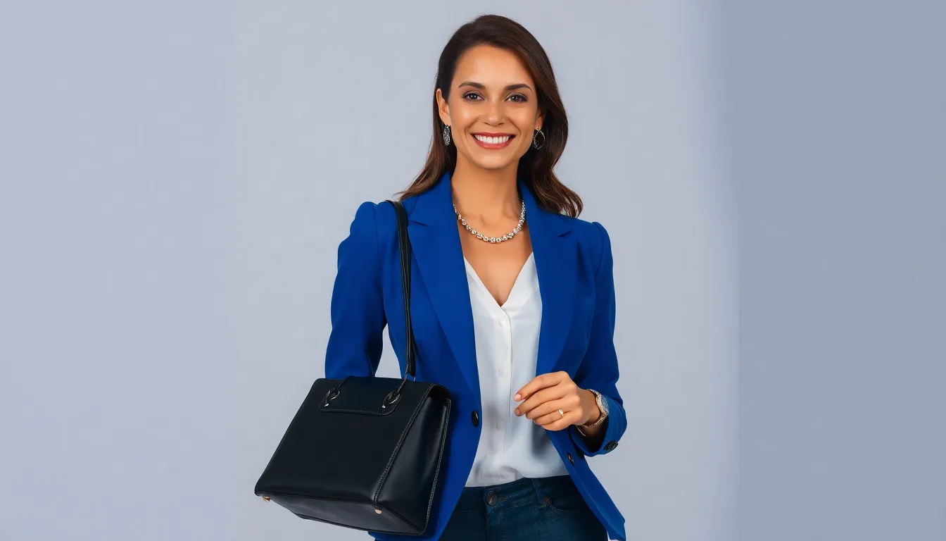 25 Stunning Royal Blue Blazer Outfits for Women: Office to Date Night Looks 10 25 Stunning Royal Blue Blazer Outfits for Women: Office to Date Night Looks 9