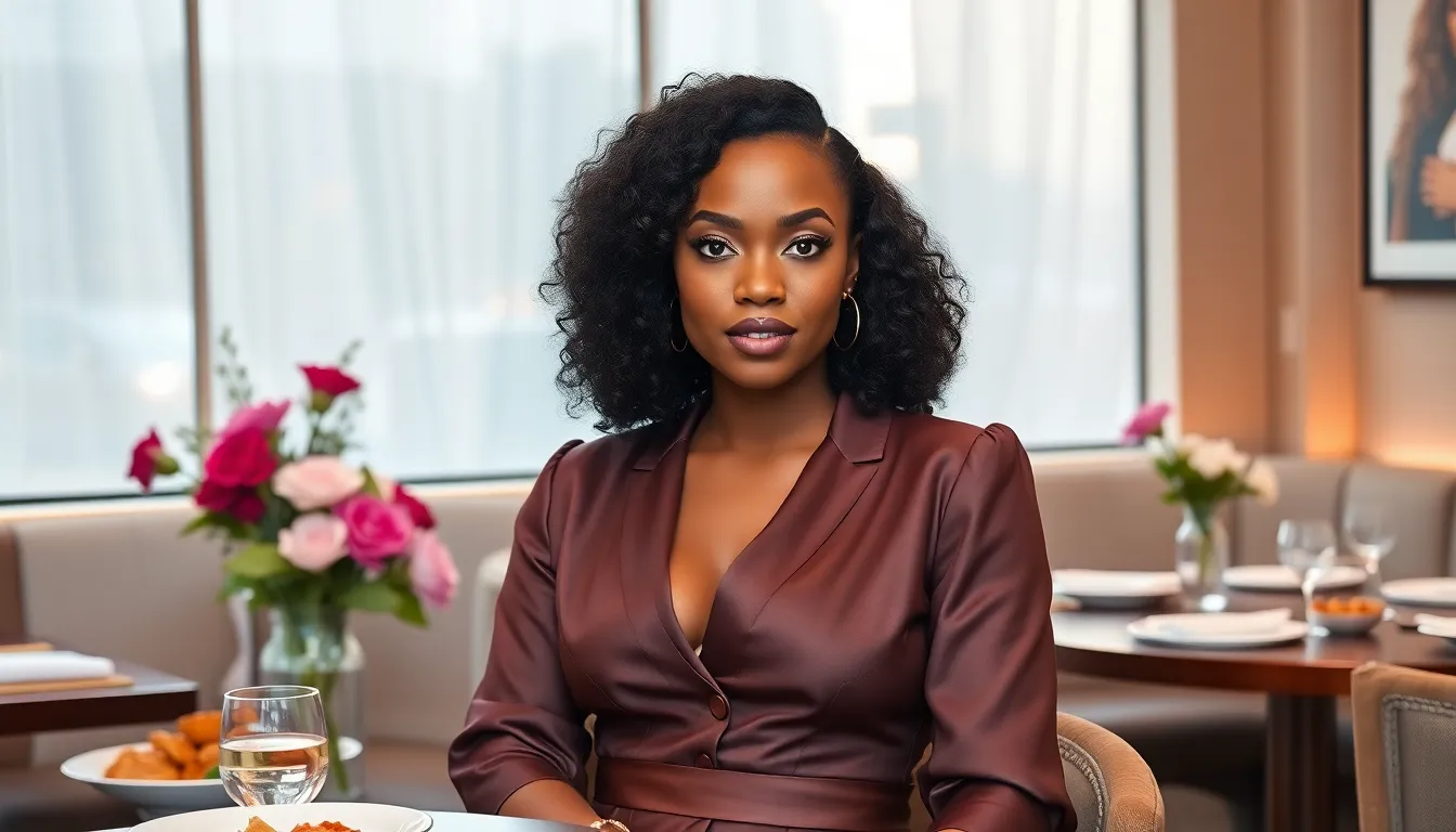 15 Elegant Senior Brunch Outfit Ideas for Black Women Over 50 10 15 Elegant Senior Brunch Outfit Ideas for Black Women Over 50 9