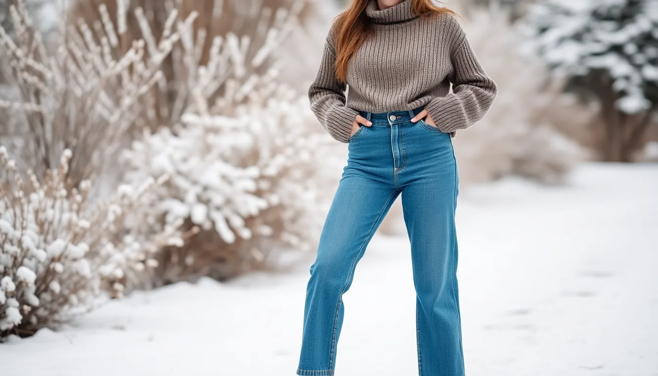 25 Chic Wide Leg Jeans Outfit Ideas for Casual Winter Style 10 25 Chic Wide Leg Jeans Outfit Ideas for Casual Winter Style 9