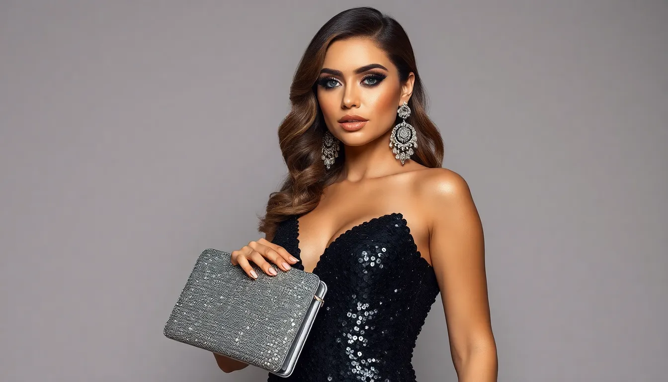 20 Classy Black Dress Outfit Ideas That'll Make You the Star of Any Party Night 12 20 Classy Black Dress Outfit Ideas That'll Make You the Star of Any Party Night 11