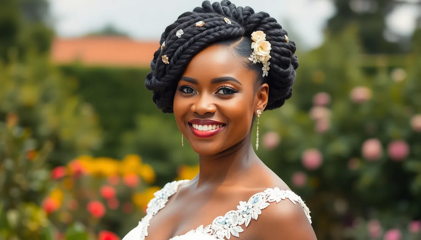 25 Stunning Braids for Wedding Hair Black Women Need to See in 2025 12 25 Stunning Braids for Wedding Hair Black Women Need to See in 2025 11
