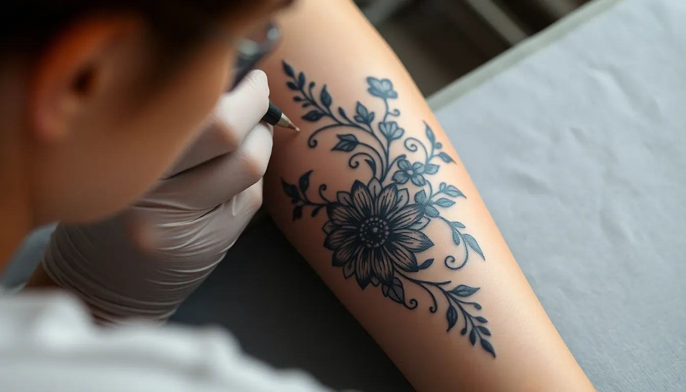 25 Stunning Coverup Tattoo Ideas for Women Forearm That Hide Any Regret 12 25 Stunning Coverup Tattoo Ideas for Women Forearm That Hide Any Regret 11