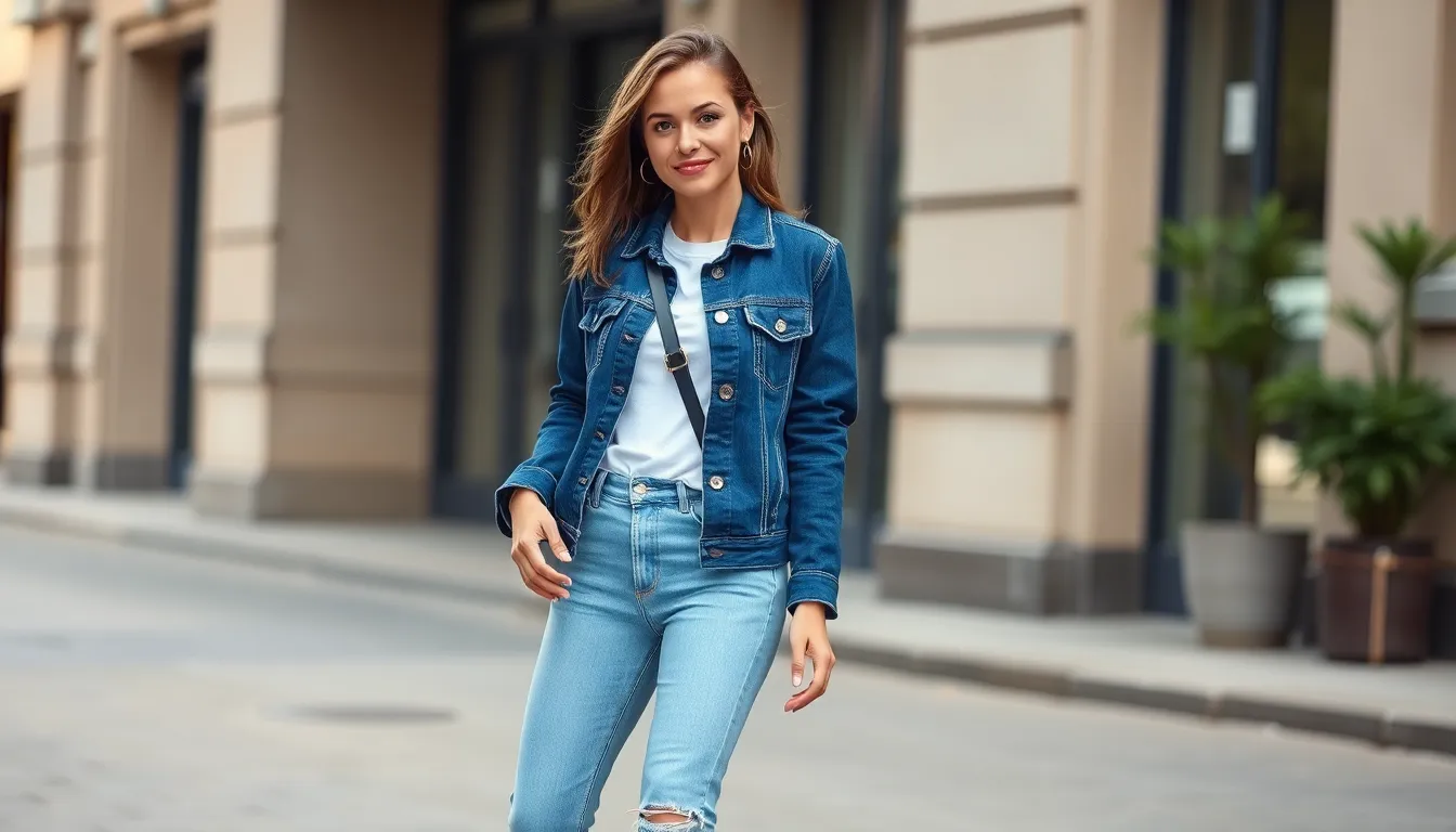 25 Chic Denim on Denim Outfits for Women That Actually Look Stylish in 2025 12 25 Chic Denim on Denim Outfits for Women That Actually Look Stylish in 2025 11