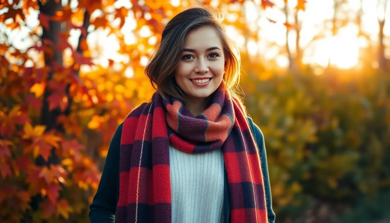 25 Stunning Fall Photo Shoot Outfits for Women That'll Make You Instagram Famous 11