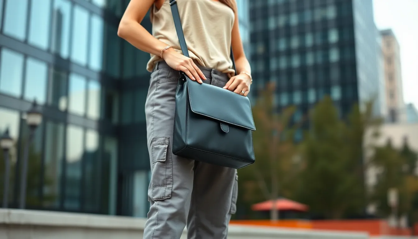 25 Stylish Gray Cargo Pants Outfits for Women That Actually Look Chic 11
