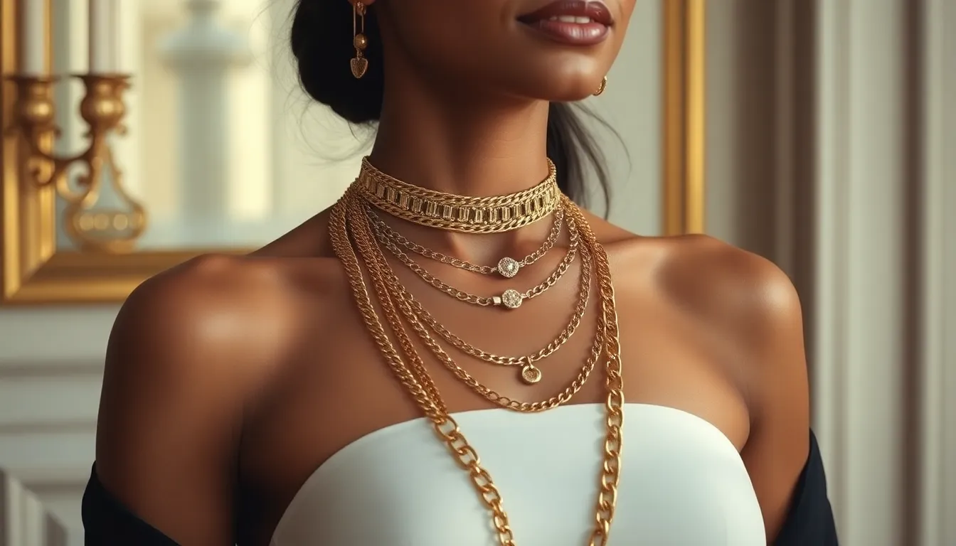 25 Stunning Long Gold Chain Designs for Women That'll Transform Your Style 11