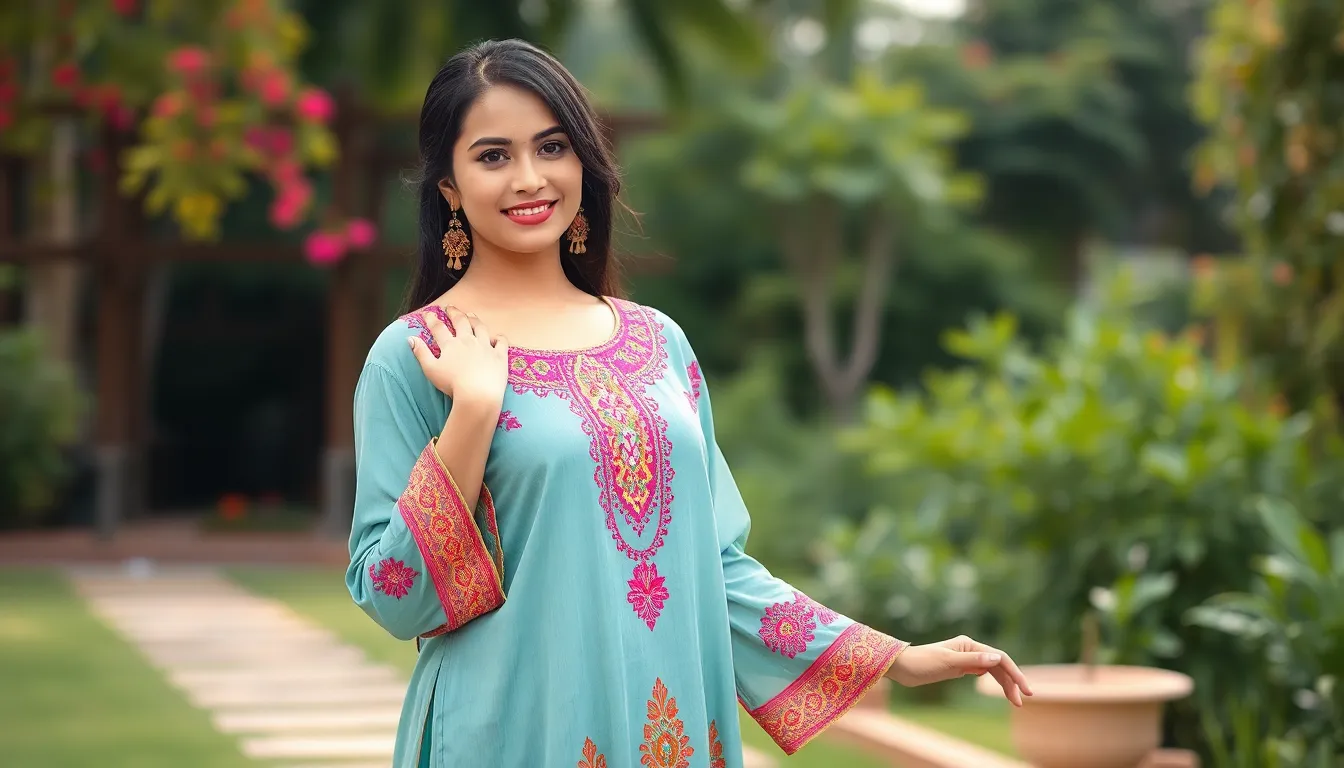 Pakistani Women's Long Shirt Designs: Traditional to Modern Styles Guide 2025 12 Pakistani Women's Long Shirt Designs: Traditional to Modern Styles Guide 2025 11