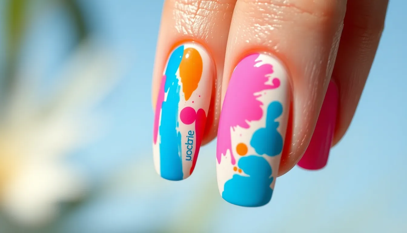 25 Simple Summer 2025 Nail Art Designs You Can DIY at Home 12 25 Simple Summer 2025 Nail Art Designs You Can DIY at Home 11