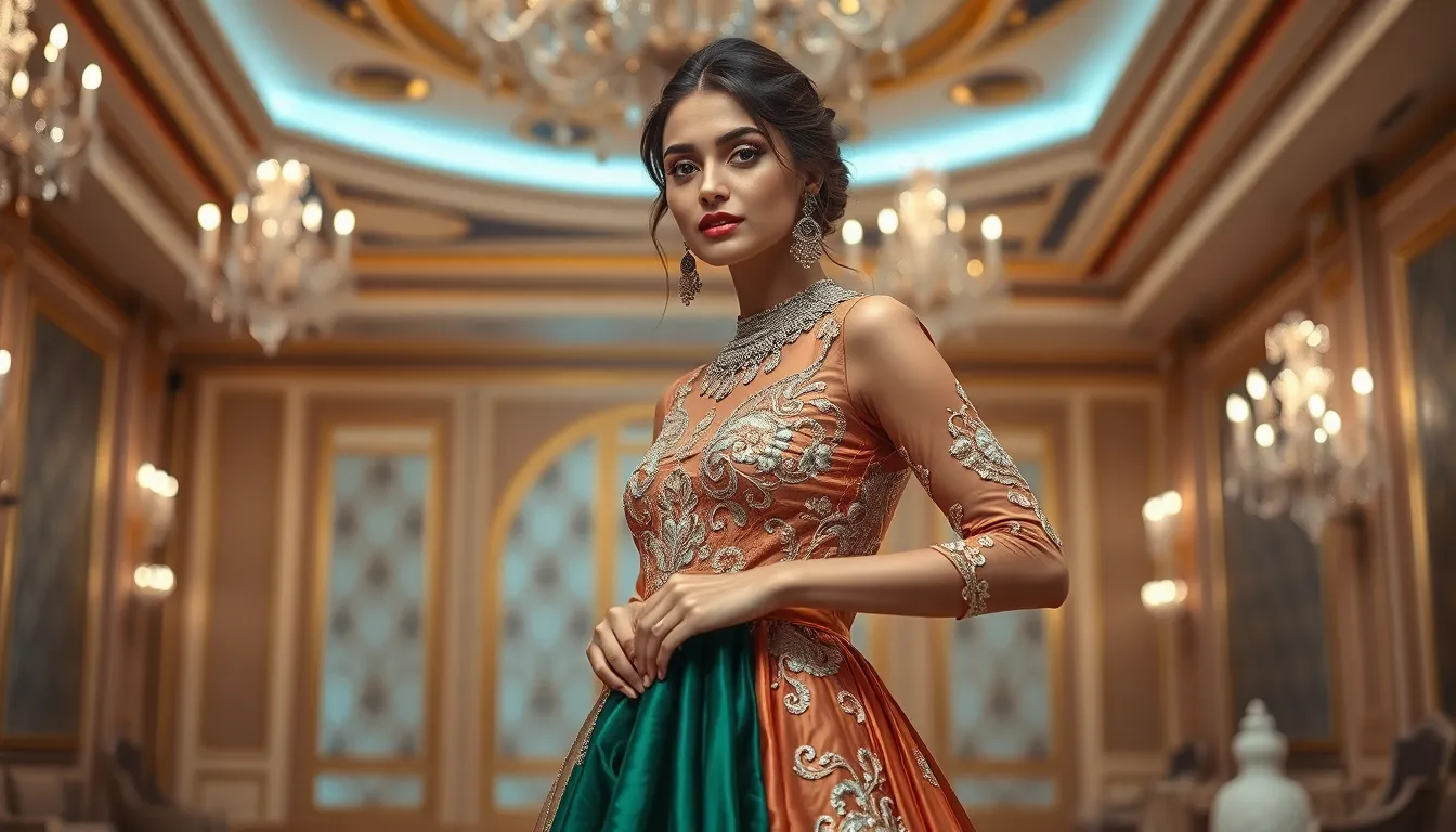 Pakistani Party Wear Dresses Fashion Styles: 2025 Trends & Styling Guide 11