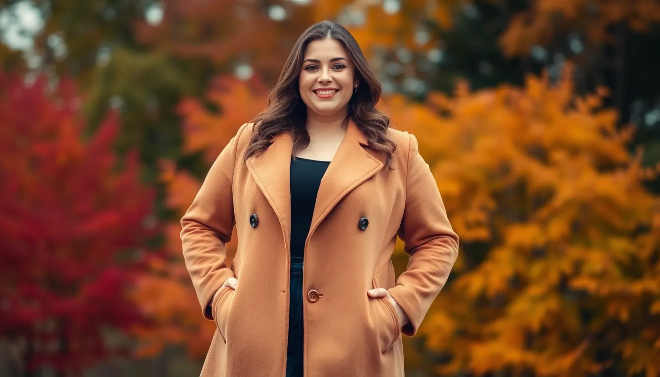 25 Flattering Plus Size Fall Outfits for Big Stomach - Style Tips That Actually Work 11