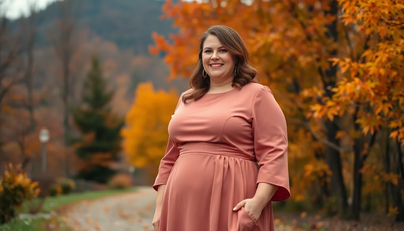 Plus Size Fall Wedding Guest Outfits: 15 Stunning Looks That Flatter Every Curve 12 Plus Size Fall Wedding Guest Outfits: 15 Stunning Looks That Flatter Every Curve 11