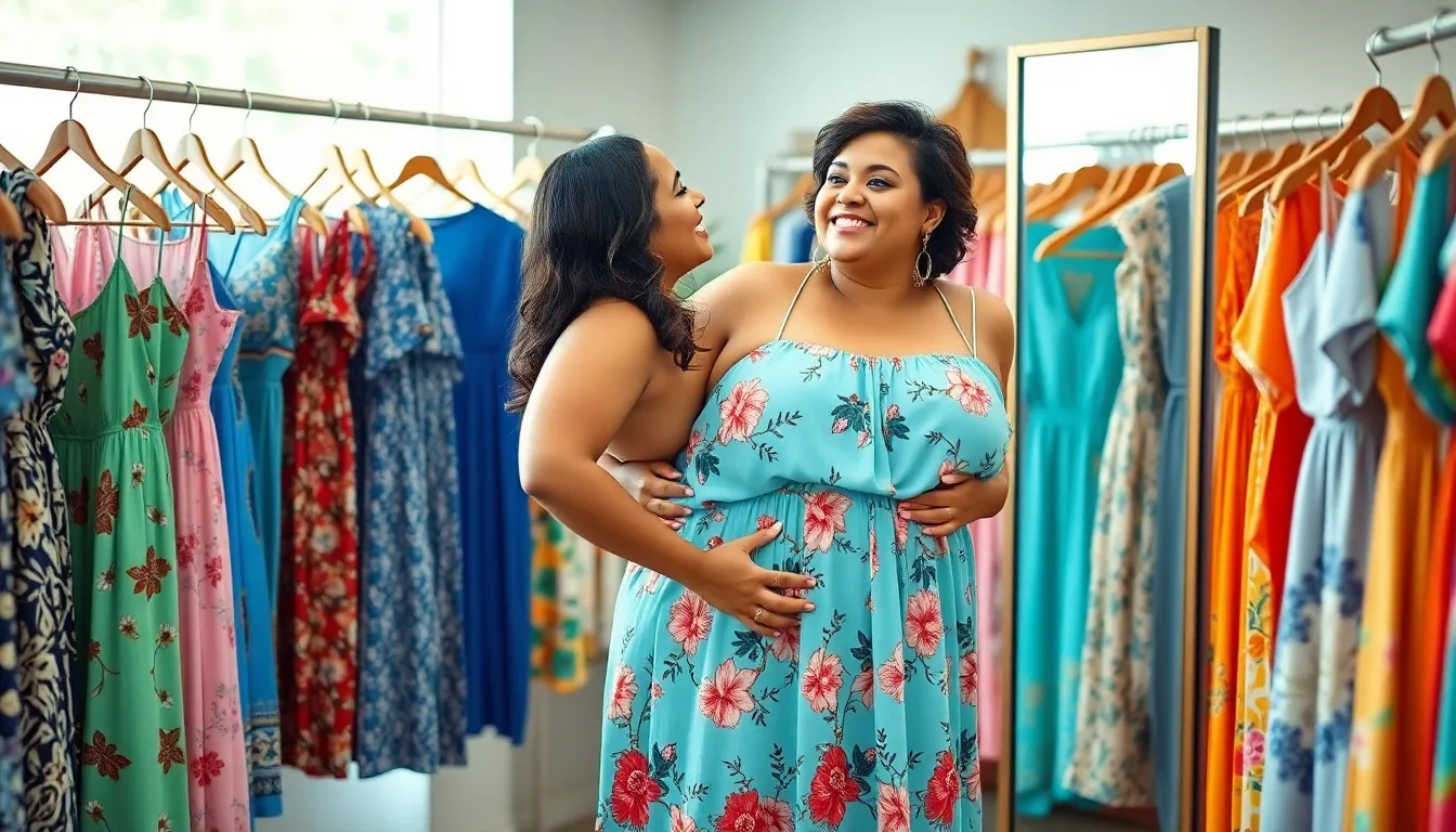 15 Flattering Plus Size Summer Outfits That Hide Your Big Stomach Perfectly 11