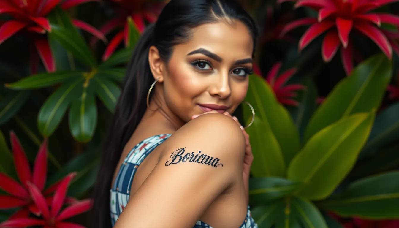25 Beautiful Puerto Rico Tattoo Ideas for Women Who Love Their Heritage 12 25 Beautiful Puerto Rico Tattoo Ideas for Women Who Love Their Heritage 11