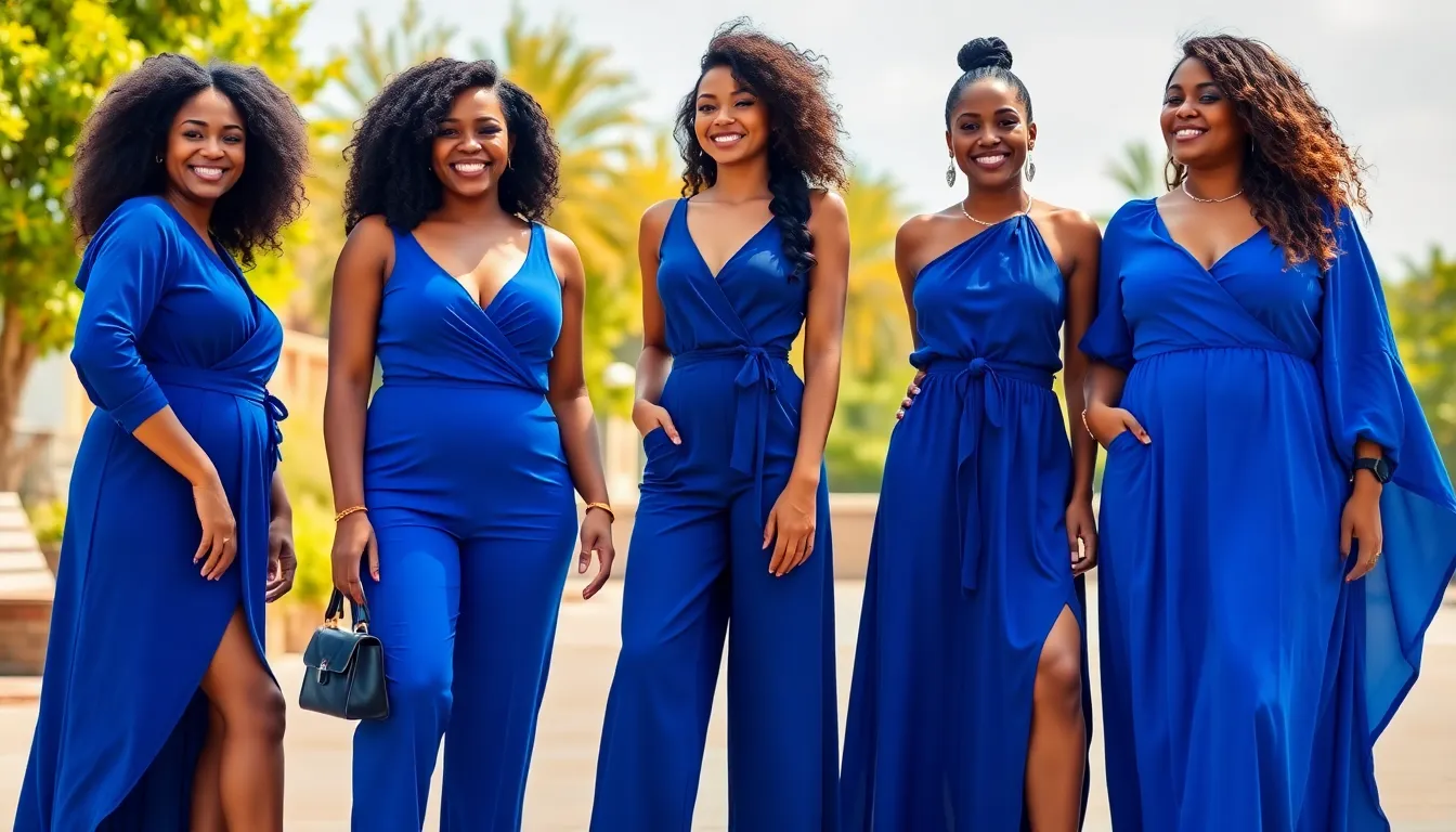 25 Stunning Royal Blue Outfit Ideas for Black Women That Turn Heads 12 25 Stunning Royal Blue Outfit Ideas for Black Women That Turn Heads 11