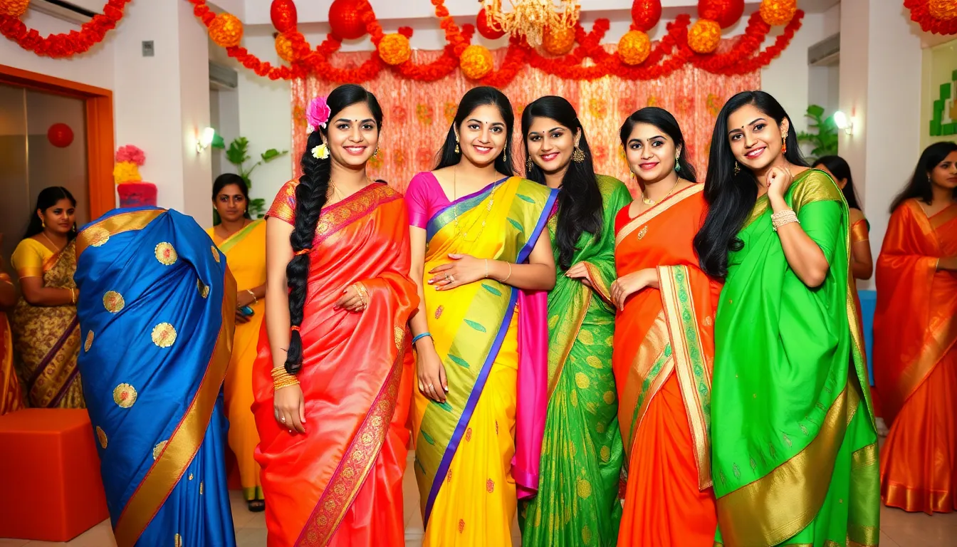 Best Sarees for College Farewell Party: 15 Stunning Styles Under $50 12 Best Sarees for College Farewell Party: 15 Stunning Styles Under $50 11