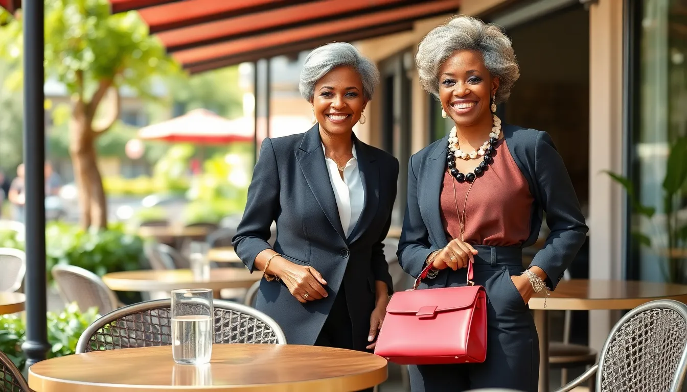 15 Elegant Senior Brunch Outfit Ideas for Black Women Over 50 12 15 Elegant Senior Brunch Outfit Ideas for Black Women Over 50 11