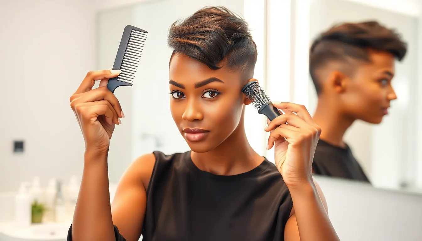 25 Stunning Short Hair Cuts for Black Women: Chic Styles That Turn Heads 12 25 Stunning Short Hair Cuts for Black Women: Chic Styles That Turn Heads 11