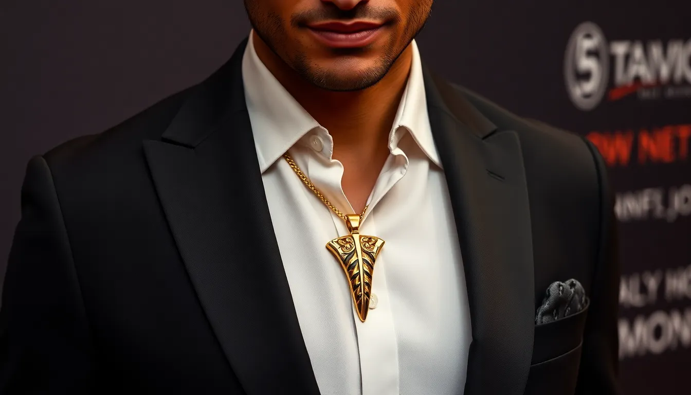 Tiger Nail Pendant Designs for Men: Bold Symbols of Strength & Style 11
