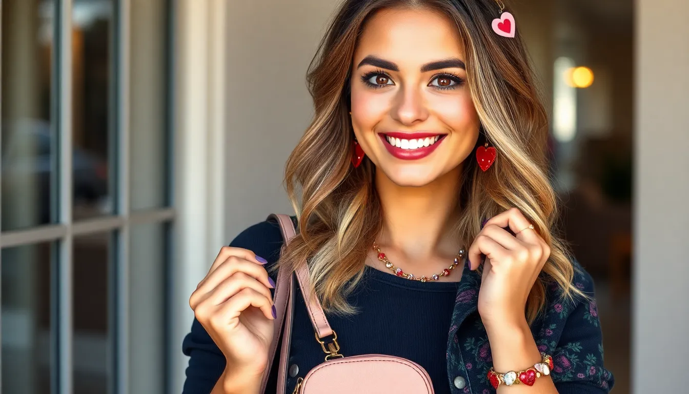 25 Casual Valentine's Day Outfits for Women That Are Comfy & Cute 12 25 Casual Valentine's Day Outfits for Women That Are Comfy & Cute 11