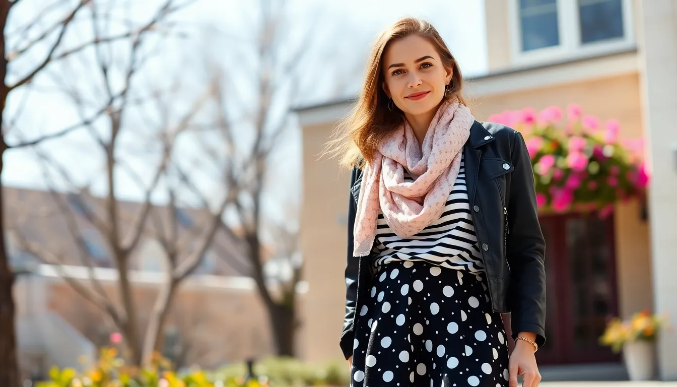 25 Chic Black and White Skirt Outfit Ideas That Never Go Out of Style 13