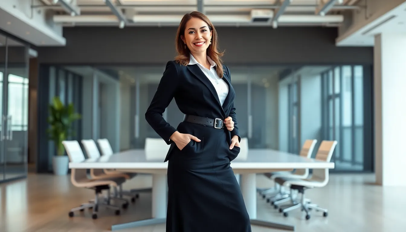 Professional Black Maxi Skirt Outfits for Work: 15 Chic Office Styling Ideas 14 Professional Black Maxi Skirt Outfits for Work: 15 Chic Office Styling Ideas 13