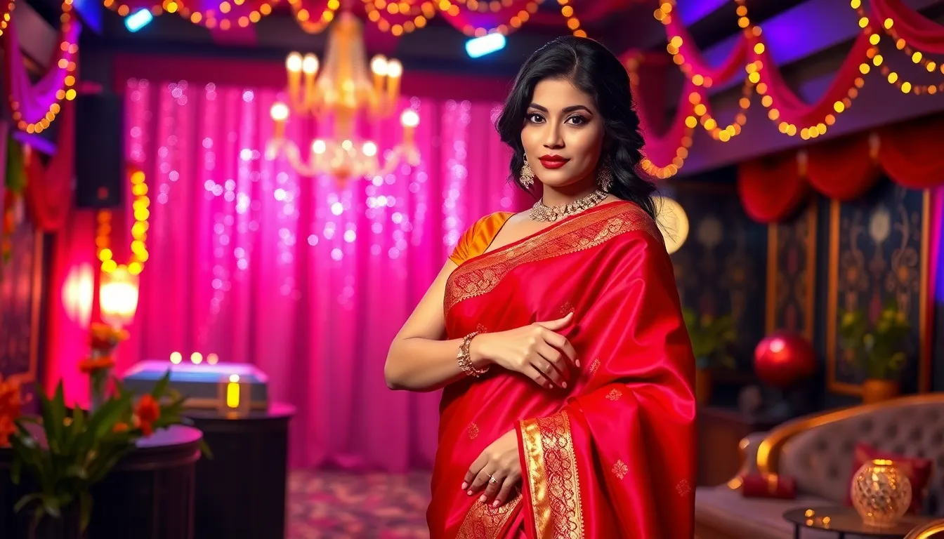 25 Stunning Bollywood Theme Party Outfits for Women That'll Make You Shine 14 25 Stunning Bollywood Theme Party Outfits for Women That'll Make You Shine 13