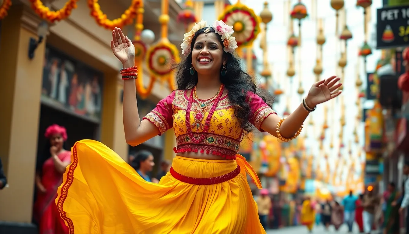 Indian Carnival Dress Ideas: Stunning Traditional Outfits for Theme Parties 13