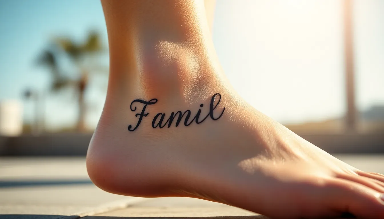 50+ Beautiful Family Name Tattoo Ideas for Women: Designs That Honor Your Loved Ones 13