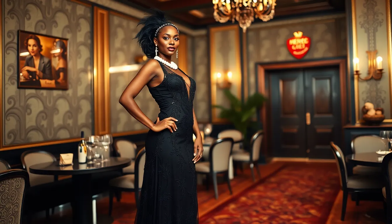 Great Gatsby Party Outfits for Black Women: 1920s Glam Style Guide 13
