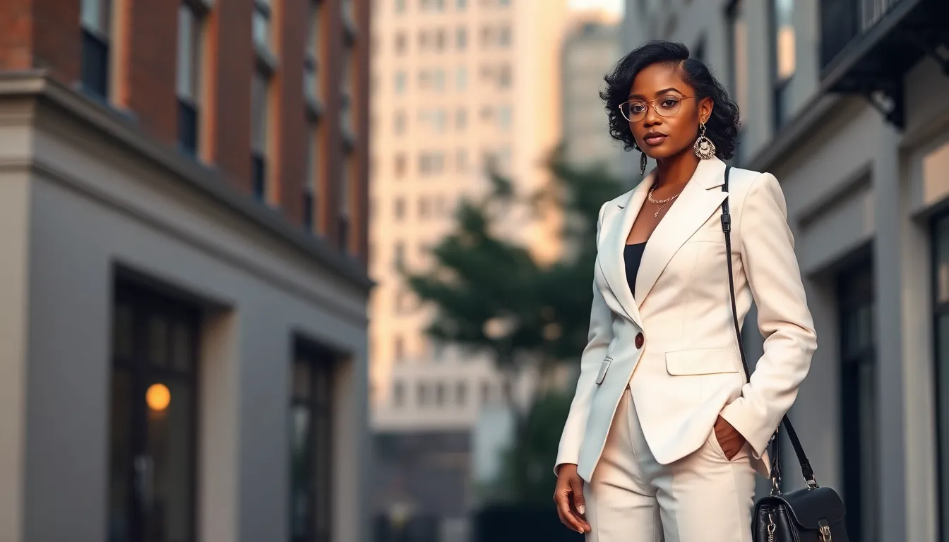 25 Stunning Off White Outfits for Black Women That'll Make You Glow 14 25 Stunning Off White Outfits for Black Women That'll Make You Glow 13