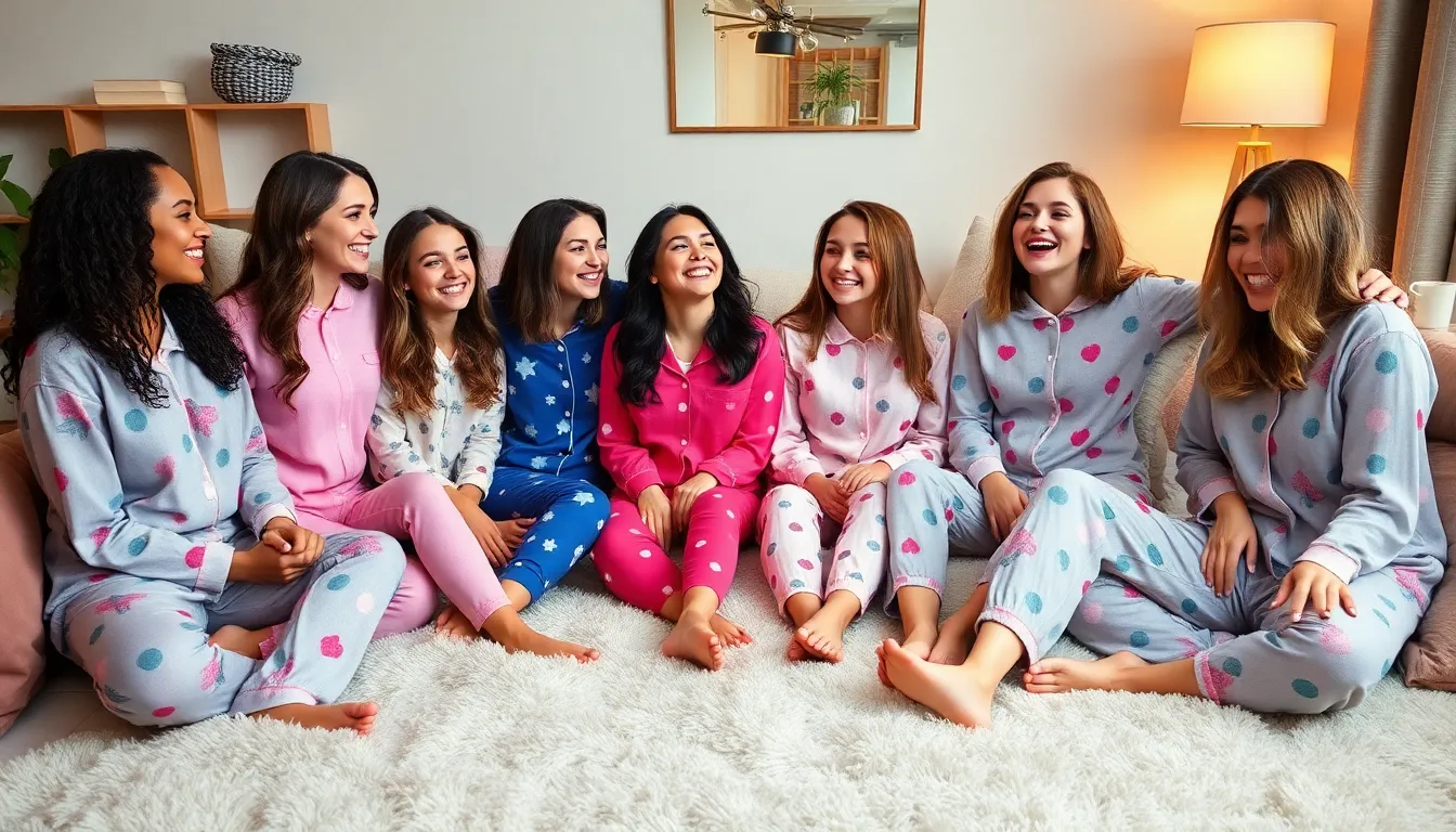 25 Cute Pajama Party Outfit Ideas for Women That'll Make You the Best Dressed Guest 14 25 Cute Pajama Party Outfit Ideas for Women That'll Make You the Best Dressed Guest 13