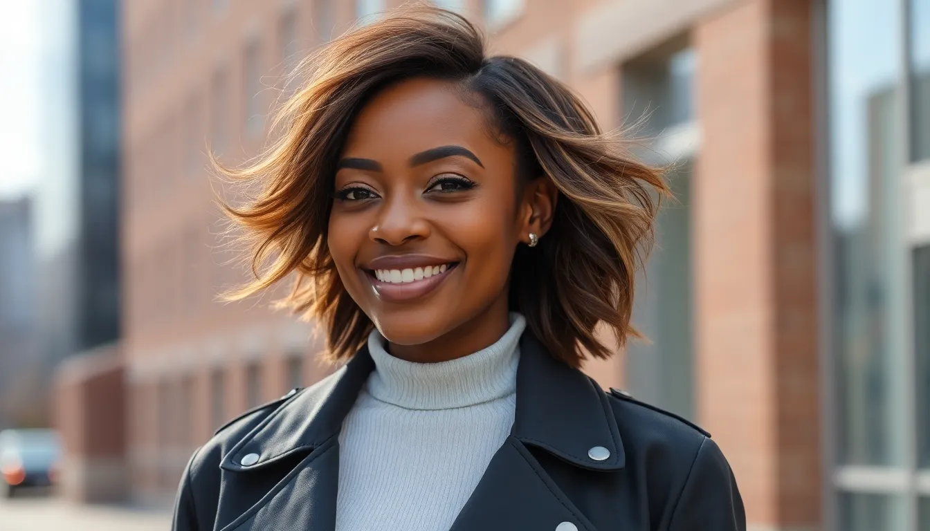 25 Gorgeous Relaxed Hair Styles for Black Women That'll Transform Your Look 13