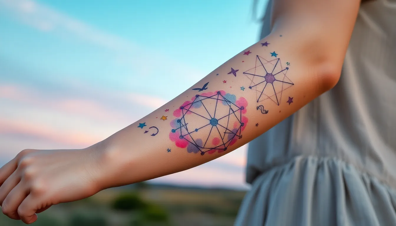 50+ Beautiful Family Sleeve Tattoo Ideas for Women (2025 Inspiration Guide) 15