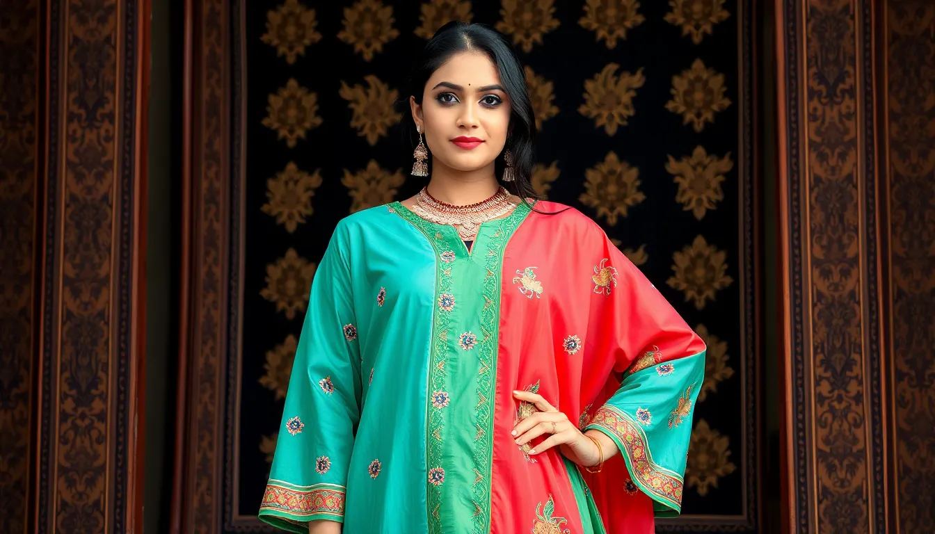 Pakistani Women's Long Shirt Designs: Traditional to Modern Styles Guide 2025 16 Pakistani Women's Long Shirt Designs: Traditional to Modern Styles Guide 2025 15