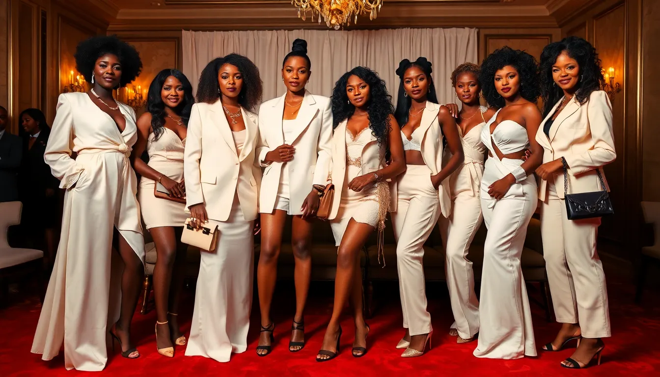 25 Stunning Off White Outfits for Black Women That'll Make You Glow 16 25 Stunning Off White Outfits for Black Women That'll Make You Glow 15