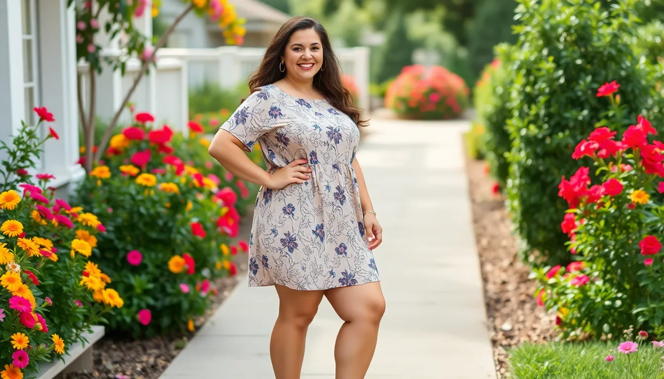 15 Flattering Plus Size Summer Outfits That Hide Your Big Stomach Perfectly 15