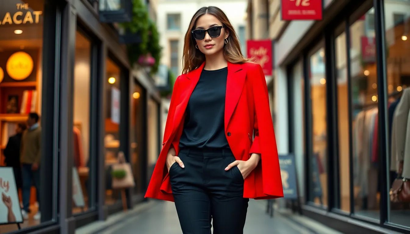 25 Stunning Red and Black Outfits for Women That Turn Heads Every Time 16 25 Stunning Red and Black Outfits for Women That Turn Heads Every Time 15