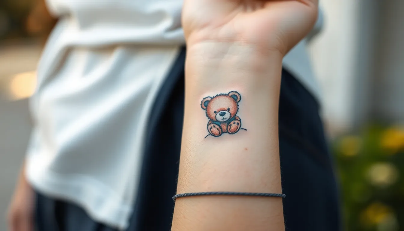 50+ Adorable Teddy Bear Tattoo Ideas for Women: Cute Designs & Meaningful Symbols 16 50+ Adorable Teddy Bear Tattoo Ideas for Women: Cute Designs & Meaningful Symbols 15