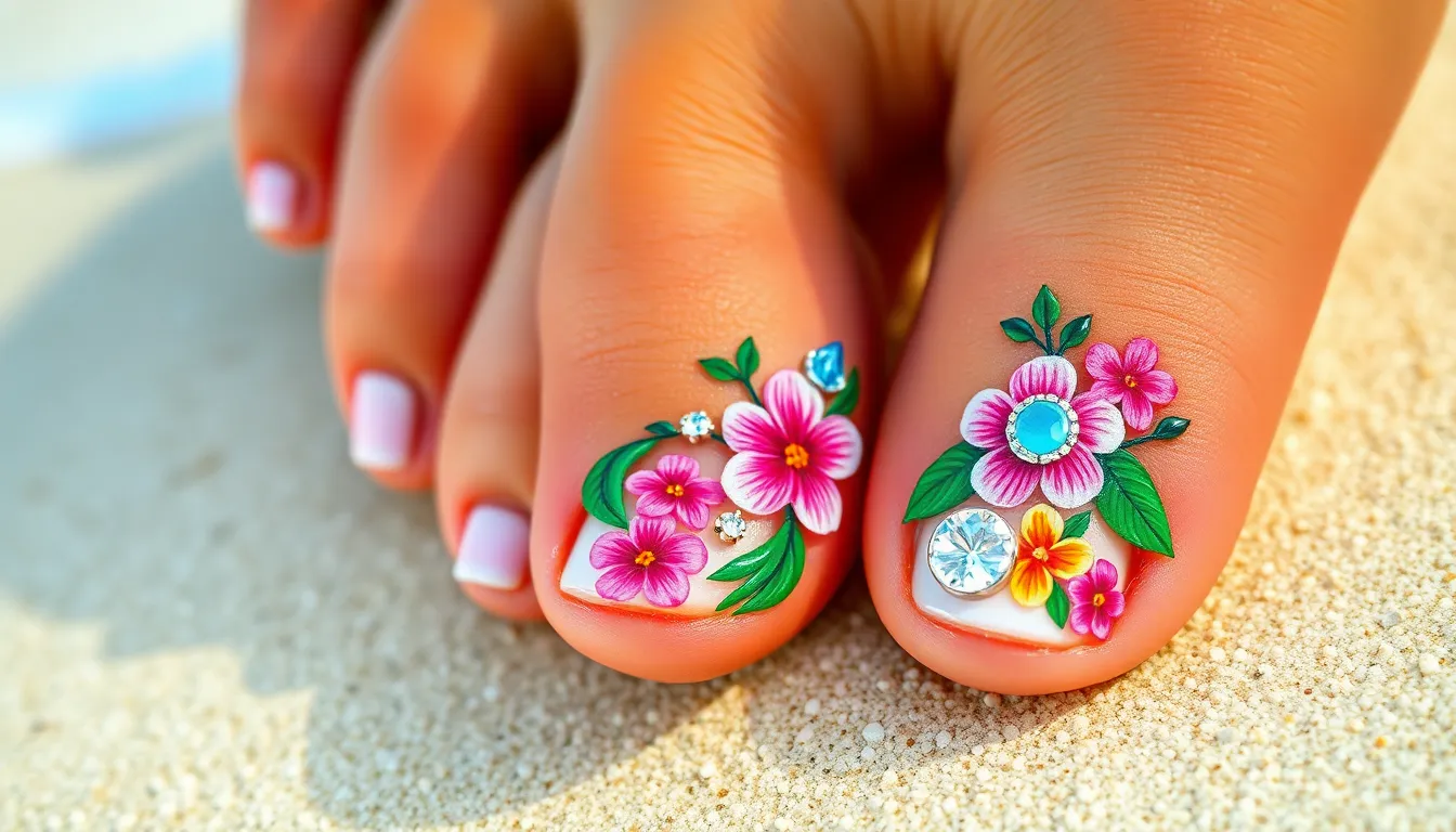 50+ Stunning Toe Nail Designs for Summer Toenails That'll Make You Beach-Ready 16 50+ Stunning Toe Nail Designs for Summer Toenails That'll Make You Beach-Ready 15