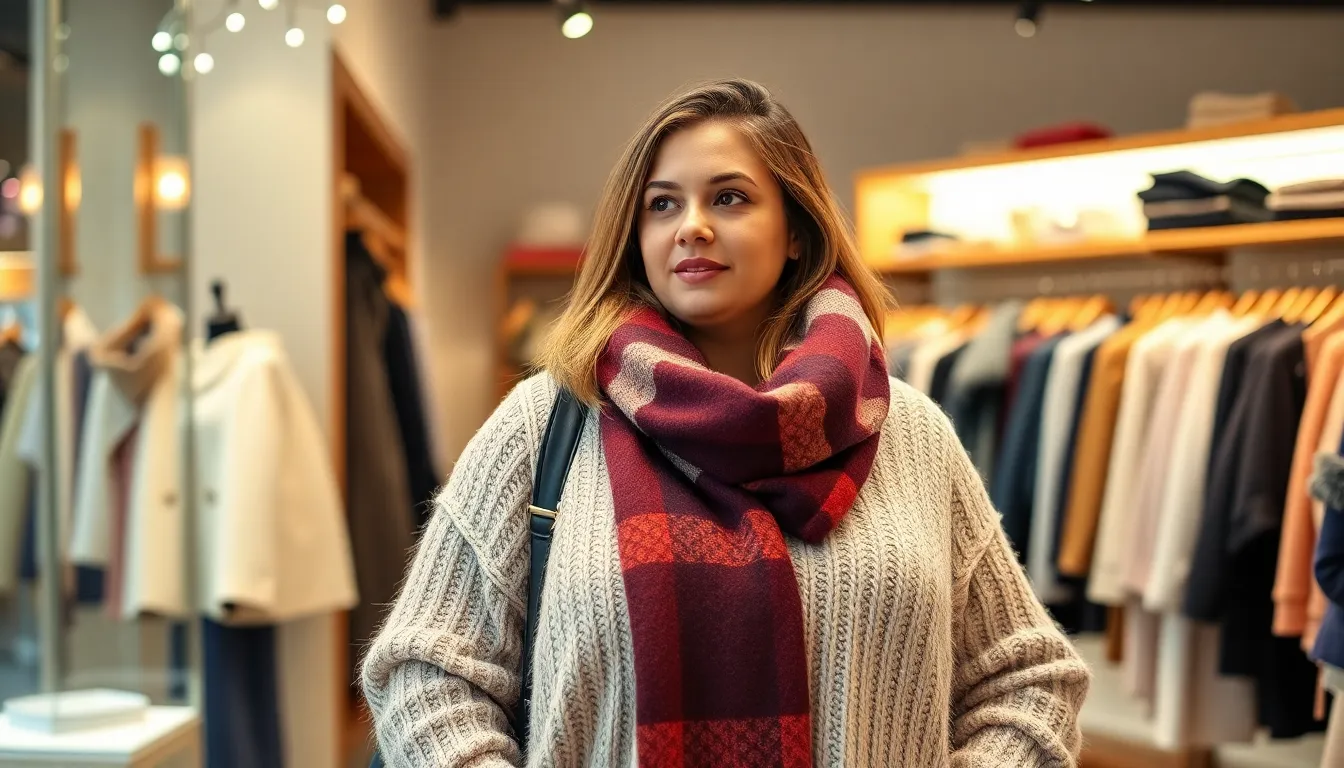 50 Stylish Winter Outfits for Plus Size Women That Actually Keep You Warm 15
